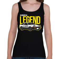 PRINTFASHION HachiRoku - Női atléta - Fekete női trikó