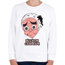 PRINTFASHION Haganezuka póló - Gyerek pulóver - Fehér