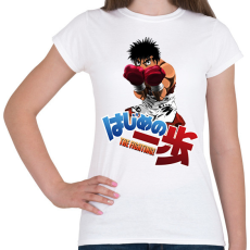PRINTFASHION Hajime no Ippo - Női póló - Fehér