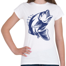 PRINTFASHION Hal/Fish - Női póló - Fehér női póló