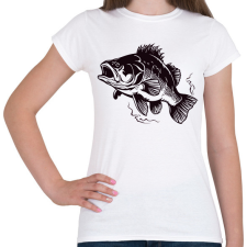 PRINTFASHION hal - Női póló - Fehér női póló