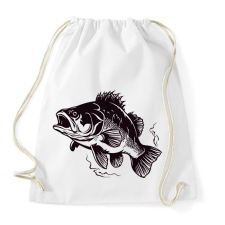 PRINTFASHION hal - Sportzsák, Tornazsák - Fehér tornazsák