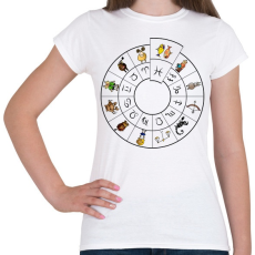 PRINTFASHION Halak - Női póló - Fehér