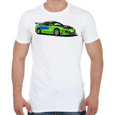 PRINTFASHION Halálos iramban - Férfi póló - Fehér férfi póló