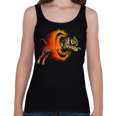 PRINTFASHION Halálugrás - Női atléta - Fekete