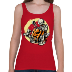 PRINTFASHION Halloracerween - Női atléta - Cseresznyepiros