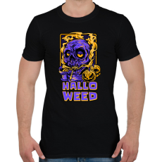 PRINTFASHION HALLOWEED - Férfi póló - Fekete