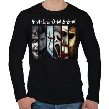 PRINTFASHION Halloween - A legjobbak - Férfi hosszú ujjú póló - Fekete férfi póló
