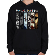 PRINTFASHION Halloween - A legjobbak - Gyerek kapucnis pulóver - Fekete gyerek pulóver, kardigán