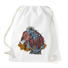 PRINTFASHION Halloween csontváz szörny - Sportzsák, Tornazsák - Fehér tornazsák