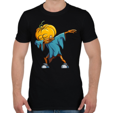 PRINTFASHION Halloween Dab - Férfi póló - Fekete