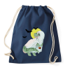 PRINTFASHION Halloween dínó - Sportzsák, Tornazsák - Sötétkék
