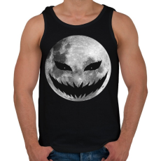 PRINTFASHION Halloween éjszaka - Férfi atléta - Fekete