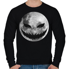 PRINTFASHION Halloween éjszaka - Férfi pulóver - Fekete