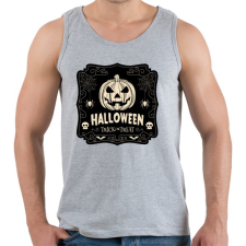 PRINTFASHION Halloween - Férfi atléta - Sport szürke atléta, trikó