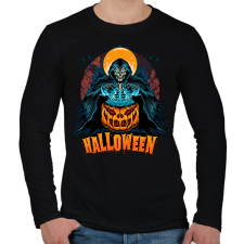 PRINTFASHION halloween - Férfi hosszú ujjú póló - Fekete férfi póló