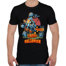 PRINTFASHION Halloween - Férfi póló - Fekete