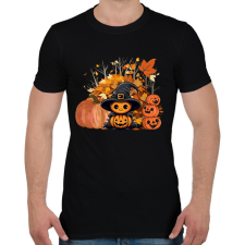 PRINTFASHION Halloween - Férfi póló - Fekete férfi póló