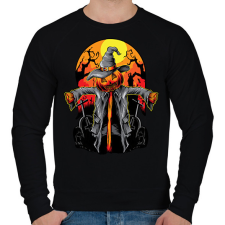 PRINTFASHION halloween - Férfi pulóver - Fekete férfi pulóver, kardigán