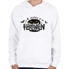 PRINTFASHION halloween - Gyerek kapucnis pulóver - Fehér