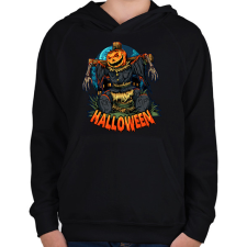 PRINTFASHION halloween - Gyerek kapucnis pulóver - Fekete gyerek pulóver, kardigán