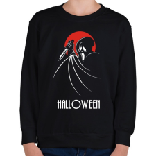 PRINTFASHION Halloween - Gyerek pulóver - Fekete gyerek pulóver, kardigán