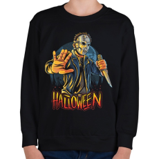 PRINTFASHION Halloween - Gyerek pulóver - Fekete