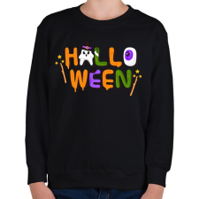 PRINTFASHION Halloween - Gyerek pulóver - Fekete gyerek pulóver, kardigán