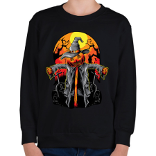PRINTFASHION halloween - Gyerek pulóver - Fekete gyerek pulóver, kardigán