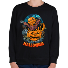 PRINTFASHION halloween - Gyerek pulóver - Fekete gyerek pulóver, kardigán