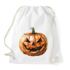 PRINTFASHION Halloween-i töklámpás - Sportzsák, Tornazsák - Fehér