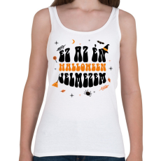 PRINTFASHION Halloween jelmez - Női atléta - Fehér