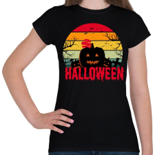 PRINTFASHION Halloween night - Női póló - Fekete női póló