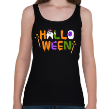 PRINTFASHION Halloween - Női atléta - Fekete női trikó