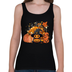 PRINTFASHION Halloween - Női atléta - Fekete
