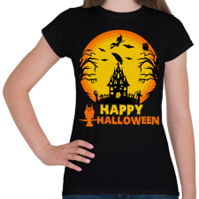 PRINTFASHION halloween - Női póló - Fekete női póló