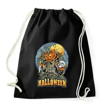 PRINTFASHION Halloween - Sportzsák, Tornazsák - Fekete tornazsák