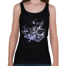 PRINTFASHION halloween stories - Női atléta - Fekete