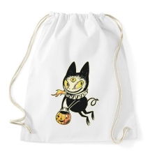 PRINTFASHION Halloween szörnyecske - Sportzsák, Tornazsák - Fehér tornazsák