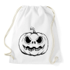 PRINTFASHION Halloween tök - Sportzsák, Tornazsák - Fehér
