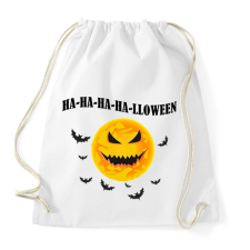 PRINTFASHION Halloween tökfej - Sportzsák, Tornazsák - Fehér tornazsák