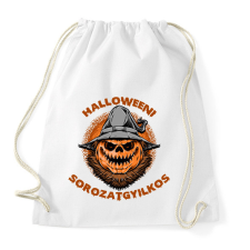 PRINTFASHION Halloweeni sorozatgyilkos - Sportzsák, Tornazsák - Fehér tornazsák