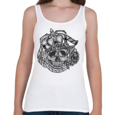 PRINTFASHION Halott király - Női atléta - Fehér