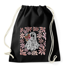 PRINTFASHION haloween csipkés - Sportzsák, Tornazsák - Fekete tornazsák
