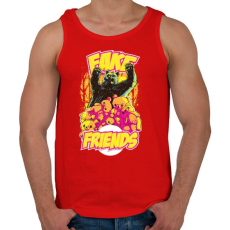 PRINTFASHION Hamis barát - Férfi atléta - Piros