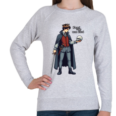 PRINTFASHION Hamlet - Női pulóver - Sport szürke