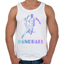 PRINTFASHION Handball - Férfi atléta - Fehér atléta, trikó