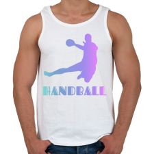PRINTFASHION Handball - Férfi atléta - Fehér atléta, trikó