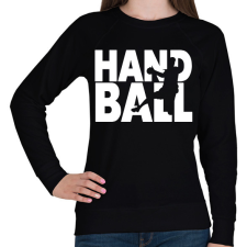 PRINTFASHION Handball - Kézilabda - Női pulóver - Fekete női pulóver, kardigán