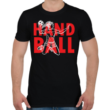 PRINTFASHION Handball - Woman - Férfi póló - Fekete férfi póló